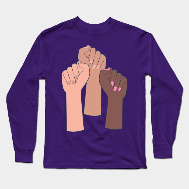 All women fists Long Sleeve T-Shirt by jeune98